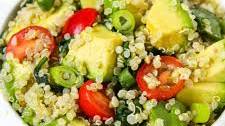 Quinoa Avocado Spinach Power Salad