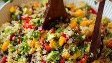 Quinoa Black Bean Salad {with Mango & Avocado}