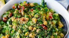 Quinoa Chickpea Tabbouleh Salad