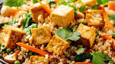 Quinoa Tofu Stir-Fry