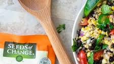 Quinoa and Brown Rice Salad with Black Beans and Honey-Lime Vinaigrette
