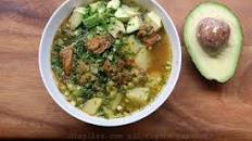 Quinoa soup with beef
