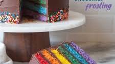 Rainbow Layer Cake