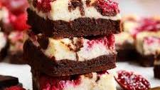 Raspberry Cheesecake Brownies