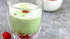Raspberry Matcha Latte