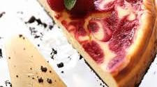 Raspberry Swirl Cheesecake