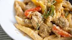 Rasta Pasta with Jerk Chicken