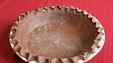 Real Food Chocolate Pie Crust