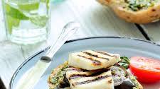 Recipe: Grilled Eggplant Burgers with Halloumi Cheese