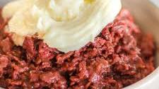 Recipe: Red Velvet Cake Oatmeal