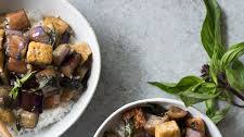 Recipe: Vegan Stir-Fried Garlic Tofu and Eggplant