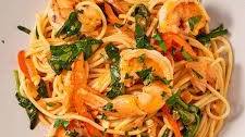 Red Curry Pasta with Shrimp