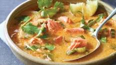 Red Curry Salmon Chowder