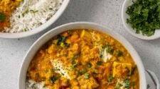 Red Lentil Tofu Curry