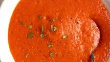 Red Pepper and Tomato Soup