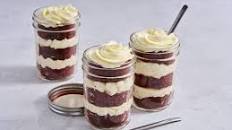 Red Velvet Cake in Jars