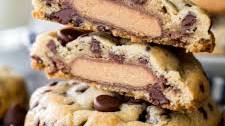Reese's Stuffed Cookies