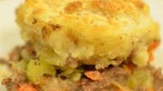 Retro Ground Beef Casserole with Biscuits
