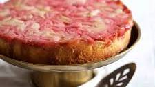 Rhubarb Upside Down Cake