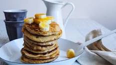 Ricotta Banana Oatmeal Hot Cakes