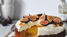 Ricotta Cake with Fig Jam and Honey Whipped Cream
