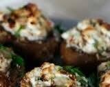 Ricotta Cheese Stuffed Mushrooms