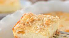 Ricotta Cheesecake Bars With Peaches