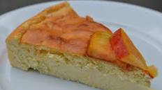 Ricotta Cheesecake with Peaches and Honey