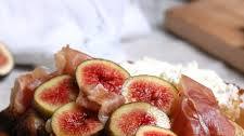 Ricotta Fig Toast With Prosciutto + Honey