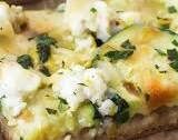 Ricotta Flatbread With Zucchini