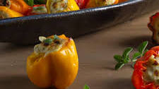 Ricotta Stuffed Mini Peppers