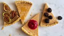 Ricotta Tart With Lemon Poppy Crust
