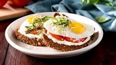 Ricotta Toast with Fried Eggs