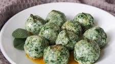 Ricotta and spinach gnudi