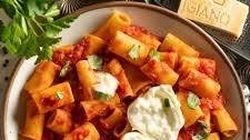 Rigatoni Arrabbiata Sauce
