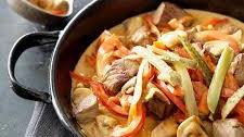 Rindshuft-Stroganoff