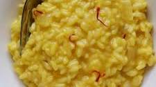 Risotto alla Milanese or Milan Style Rice (Vegetarian)