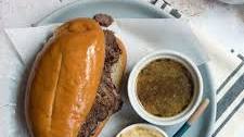 Roast Beef French Dip Sandwich