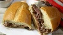 Roast Beef with Mushrooms Sandwich