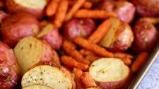 Roasted Carrots and Potatoes