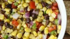 Roasted Corn And Black Bean Salsa