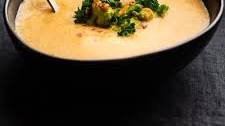 Roasted Corn Chowder with Avo Salsa
