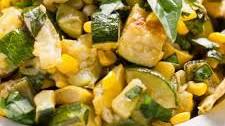 Roasted Corn and Zucchini Salsa