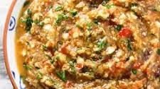 Roasted Eggplant and Feta Dip