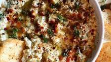 Roasted Garlic Baked Ricotta