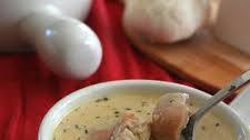 Roasted Garlic Chicken Soup