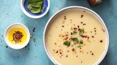 Roasted Garlic, Potato, and Parmesan Soup