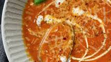Roasted Garlic Tomato Basil Soup