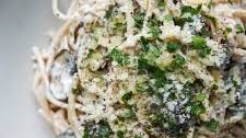 Roasted Mushroom Ricotta Pasta