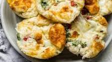 Roasted Red Pepper Egg White Bites